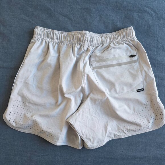 Legends Luka Short 5” Linerless - M - Light Gray Heather - Picture 2 of 2